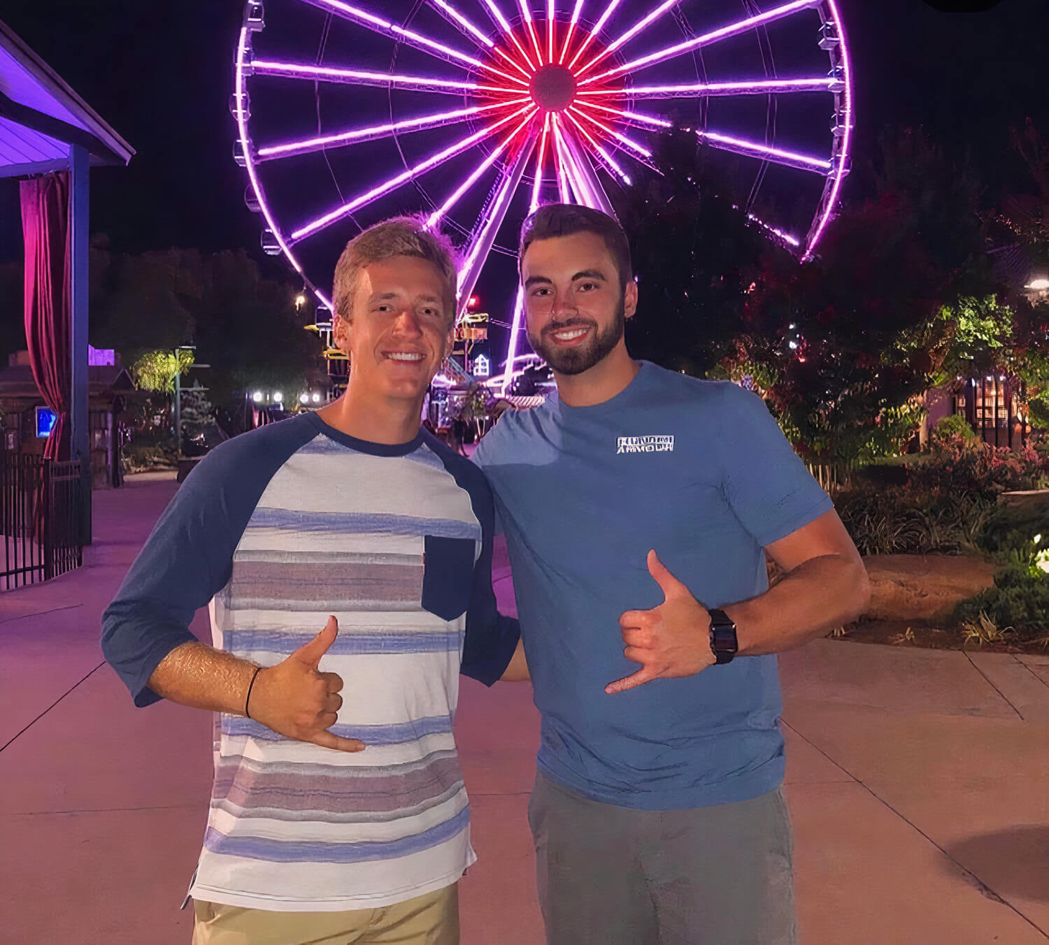 Joe and Christian
